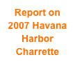 Report on 2007 Havana Harbor Charrette